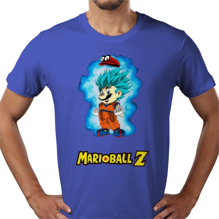 Super Mario x Dragonball Z - Super Saiyan Mario T-shirt