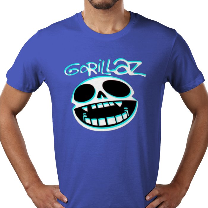 Gorillaz - Skull Cover T-Shirt