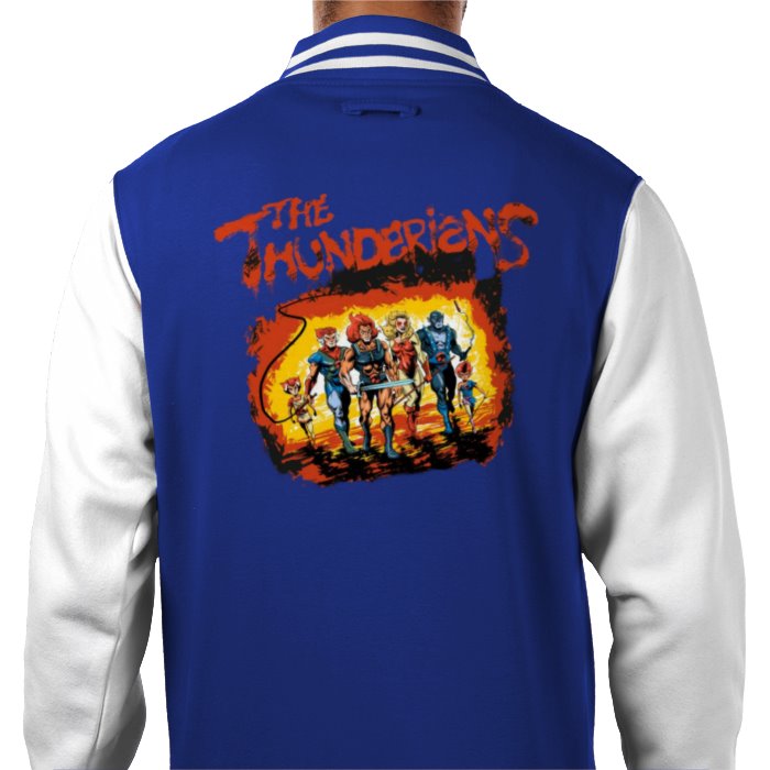 Thundercats & The Warriors - The Thundarians Varsity Jacket