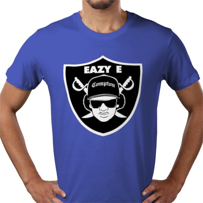 Eazy E - Raiders Badge T-Shirt