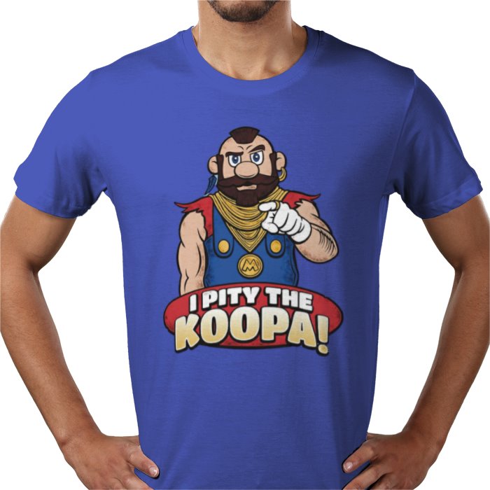Super Mario x The A Team - I Pity The Koopa T-shirt
