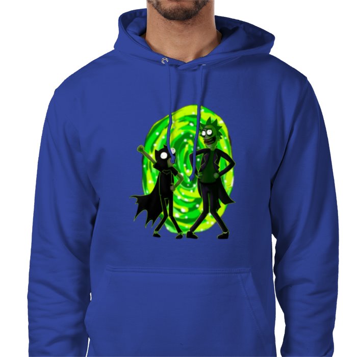 Rick & Morty x Batman - Portal Pose Value Hoodie