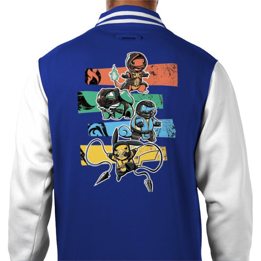 Pokémon x Mortal Kombat - Kombat Starters Varsity Jacket