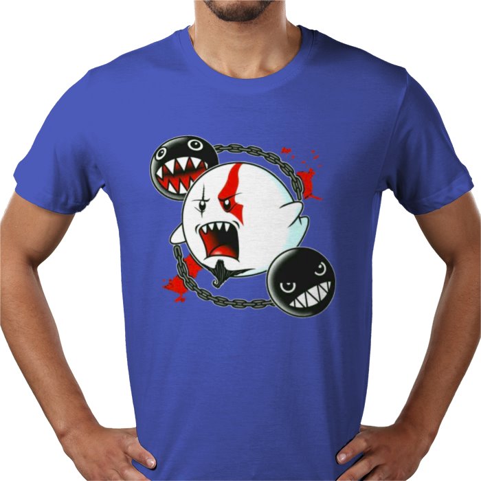 Super Mario x God Of War - Ghost Of War T-Shirt