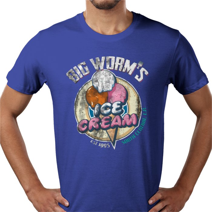 Friday - Big Worms Ice Cream T-Shirt