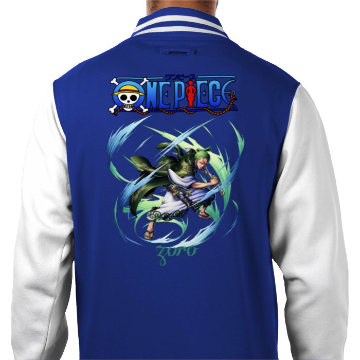 One Piece - Zorro Portrait Varsity Jacket