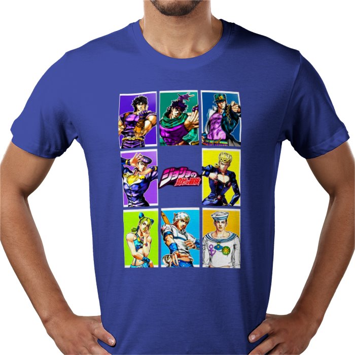 JoJo's Bizarre Adventure - Grid Collage T-Shirt