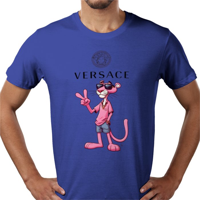 Pink Panther x Versace Parody T-Shirt