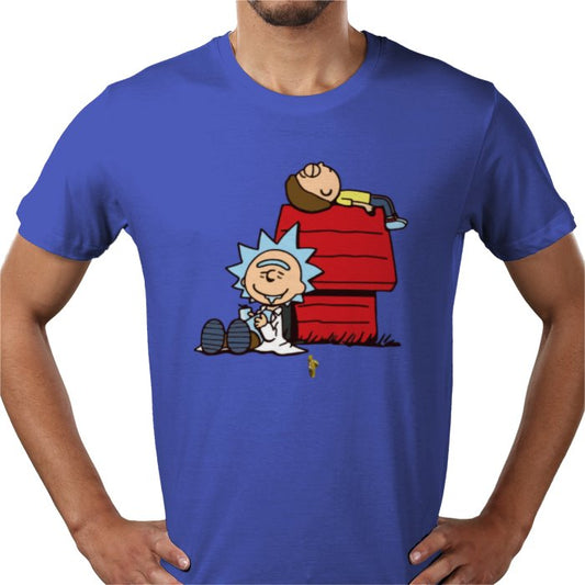 Rick & Morty x Snoopy - Chilled Out T-shirt