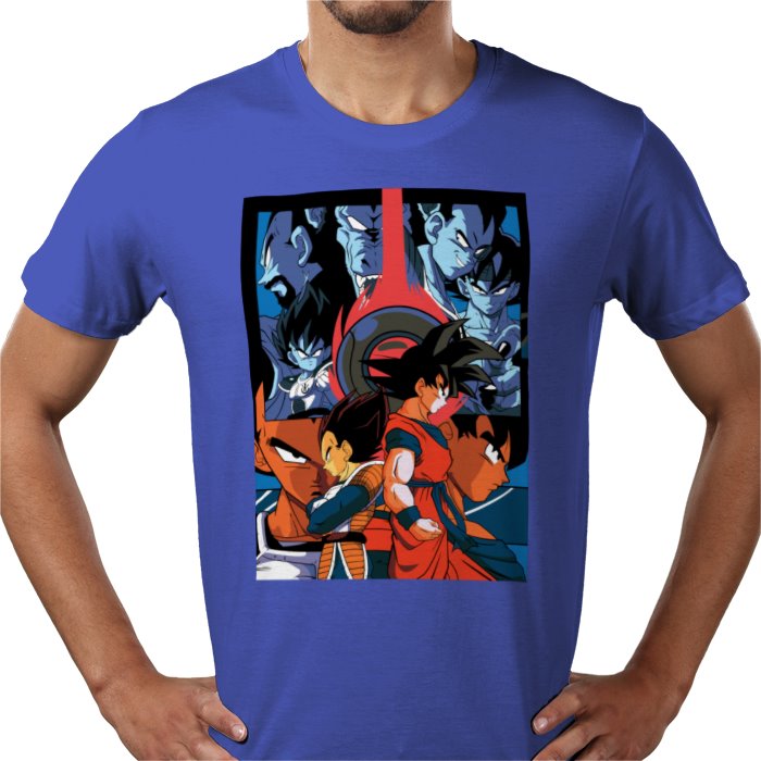 Dragonball Z - Saiyan Theme 3 T-shirt