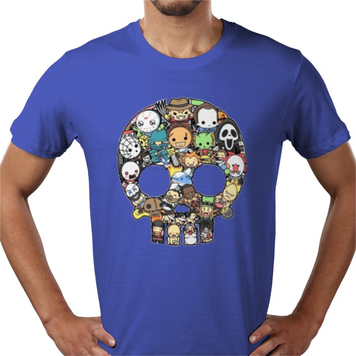 Horror Skull Montage T Shirt