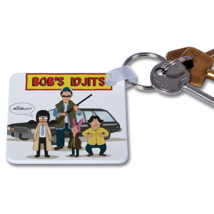 Bobs Burgers x Supernatural - Bobs Idjits Keyring