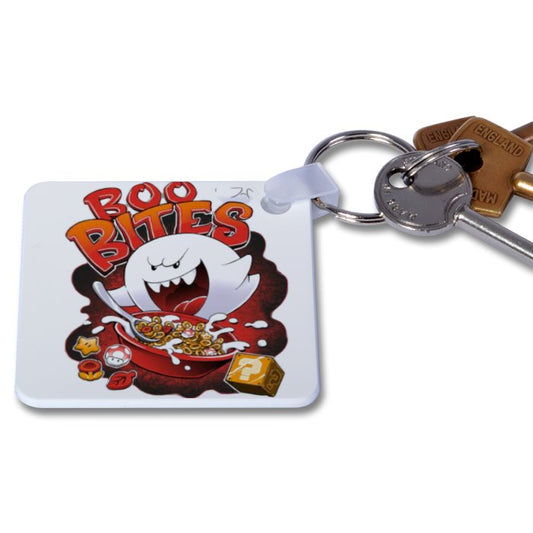 Super Mario Bro's - Boo Bites Keyring