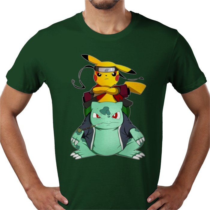 Pokémon & Naruto - Poke Ninjas T-shirt