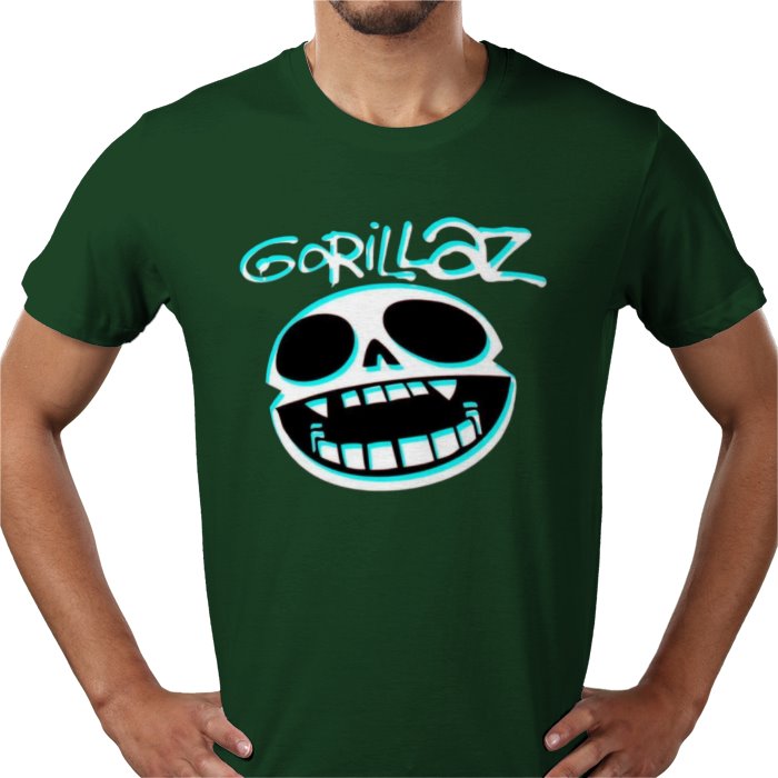 Gorillaz - Skull Cover T-Shirt