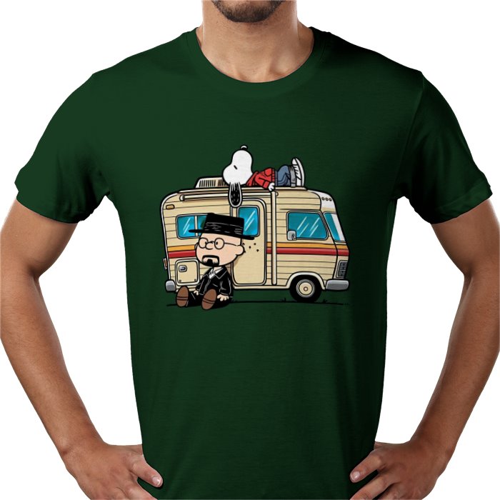 Peanuts x Breaking Bad Parody T-Shirt