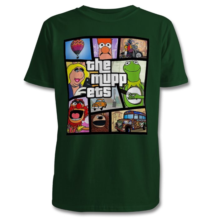 The Muppets & Grand Theft Auto - Grand Theft Auto Style T-shirt