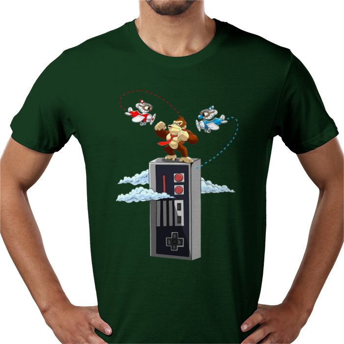 Donkey Kong x Cuphead x King Kong Parody - Kong Of New Donk T-Shirt