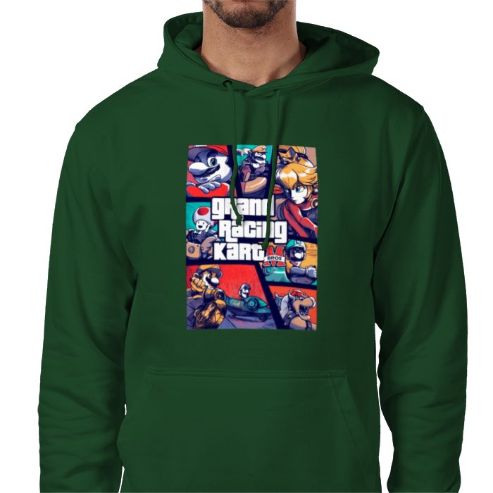 Mario Kart & Grand Theft Auto - Grand Racing Kart Value Hoodie