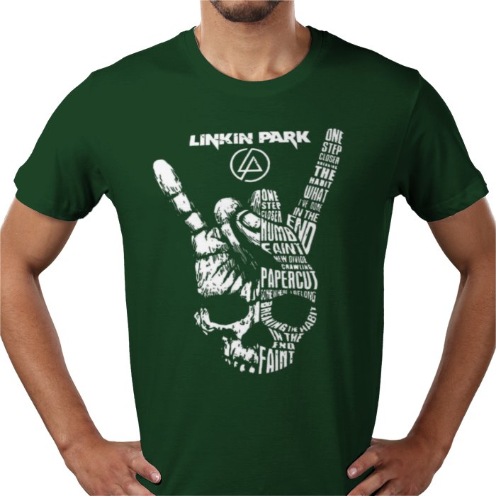 Linkin Park - Skull Hand T-Shirt