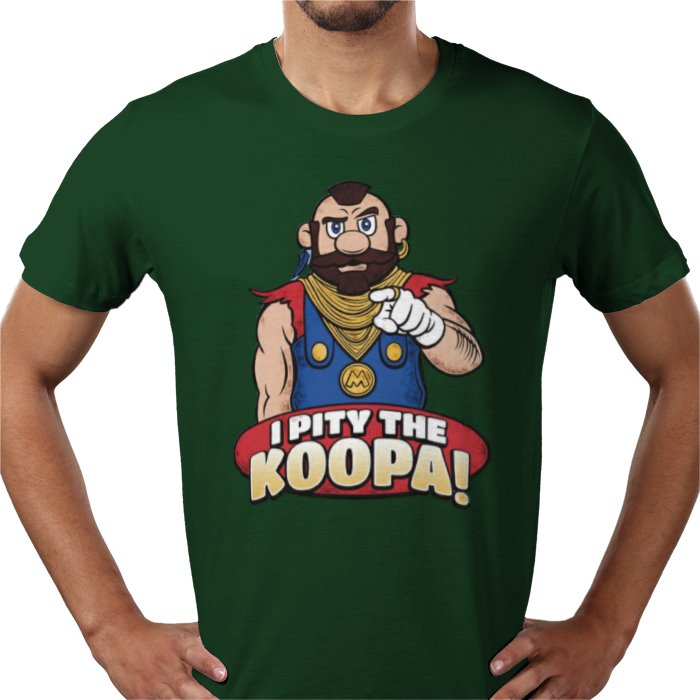 Super Mario x The A Team - I Pity The Koopa T-shirt