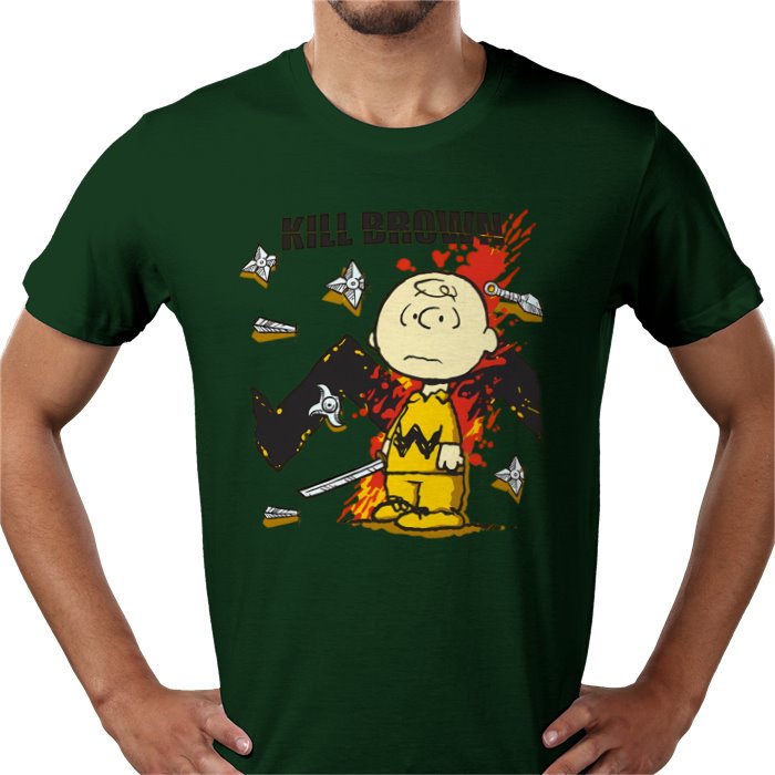 Peanuts x Kill Bill — Kill Brown T-Shirt
