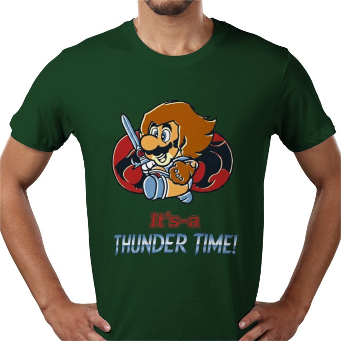 Super Mario x Thundercats - It's-a Thunder Time! T-shirt