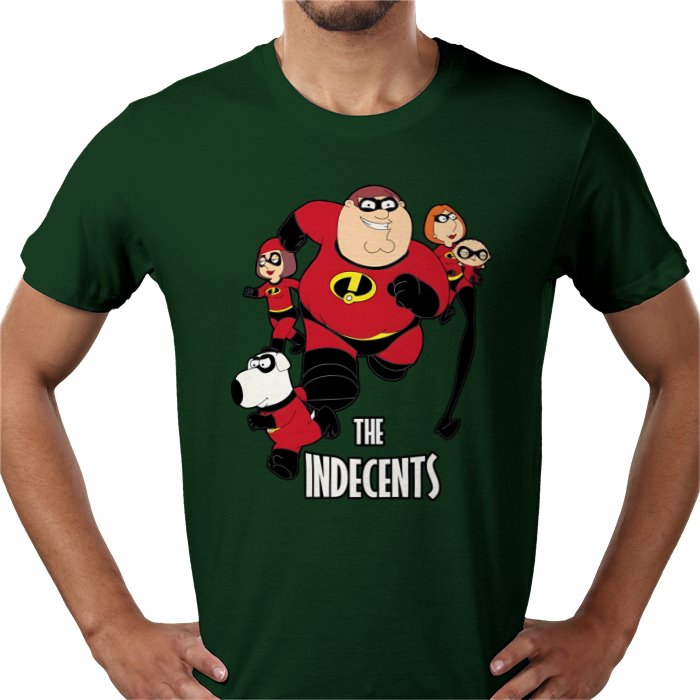 Family Guy x The Incredibles Parody - The Indecents T-Shirt