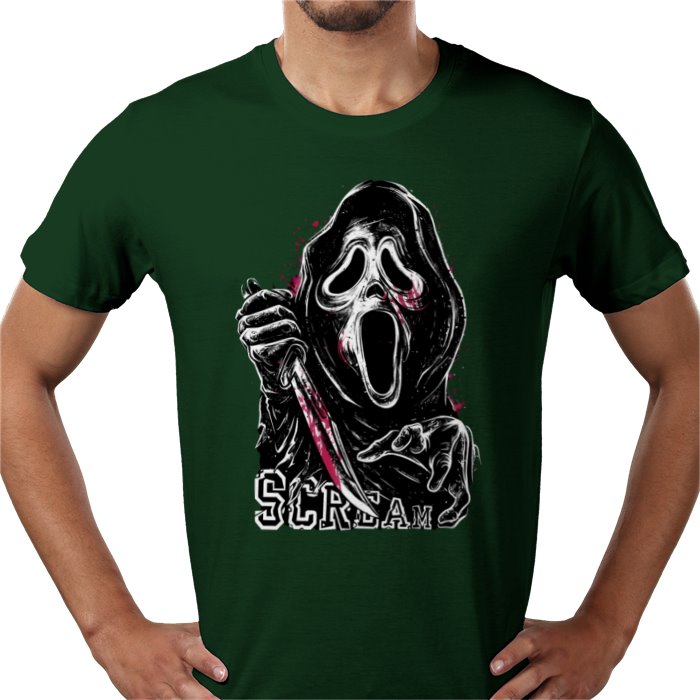 Scream Theme T Shirt