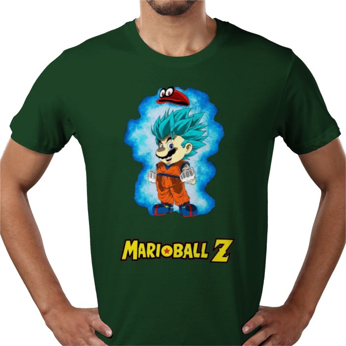 Super Mario x Dragonball Z - Super Saiyan Mario T-shirt
