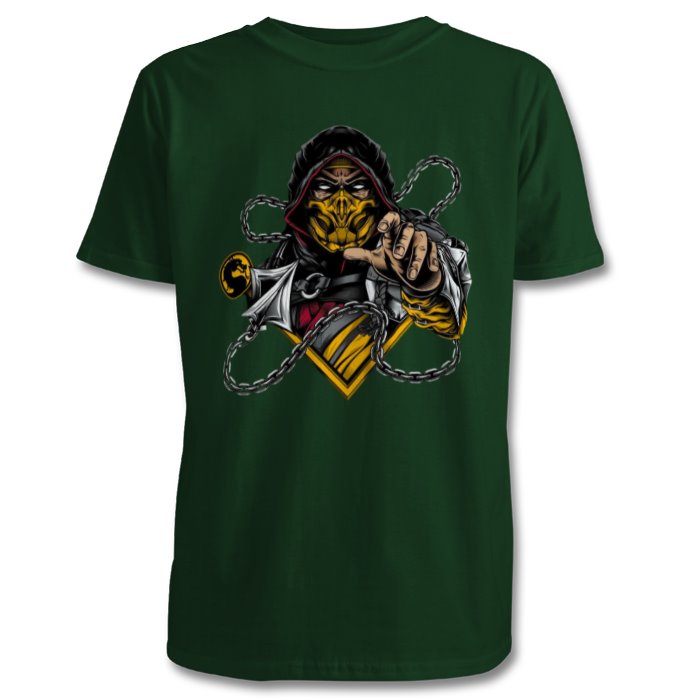 Mortal Kombat - Scorpion Wants You T-shirt