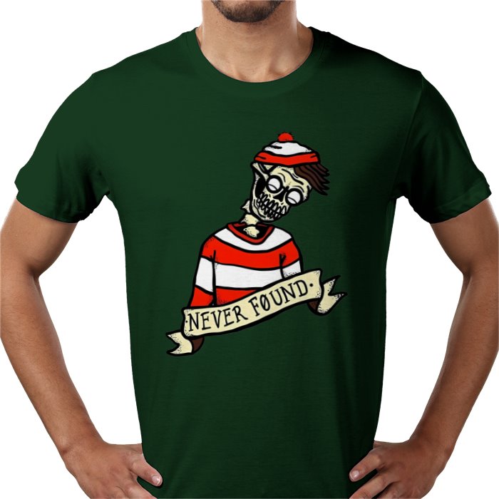 Wheres Wally - Never Found T-shirt