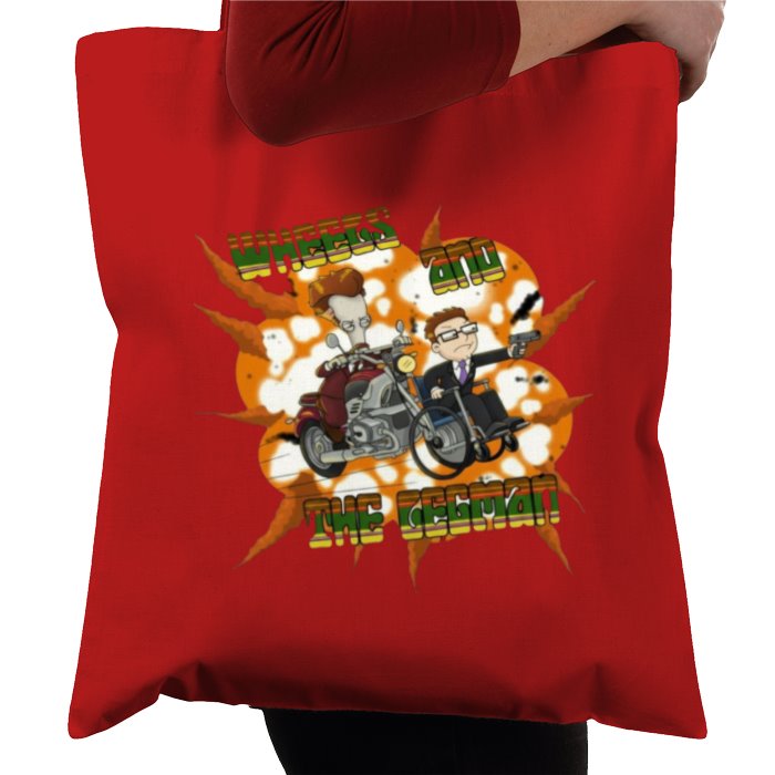 American Dad - Wheels & The Leg Man Tote Bag