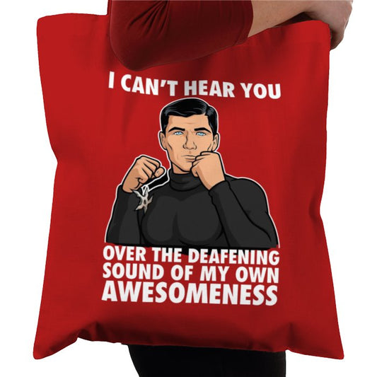 Archer - I Cant Hear You Tote Bag