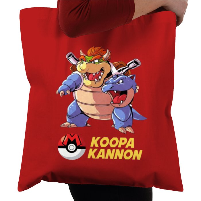 Super Mario Bro's x Pokémon - Koopa Kannon Tote Bag