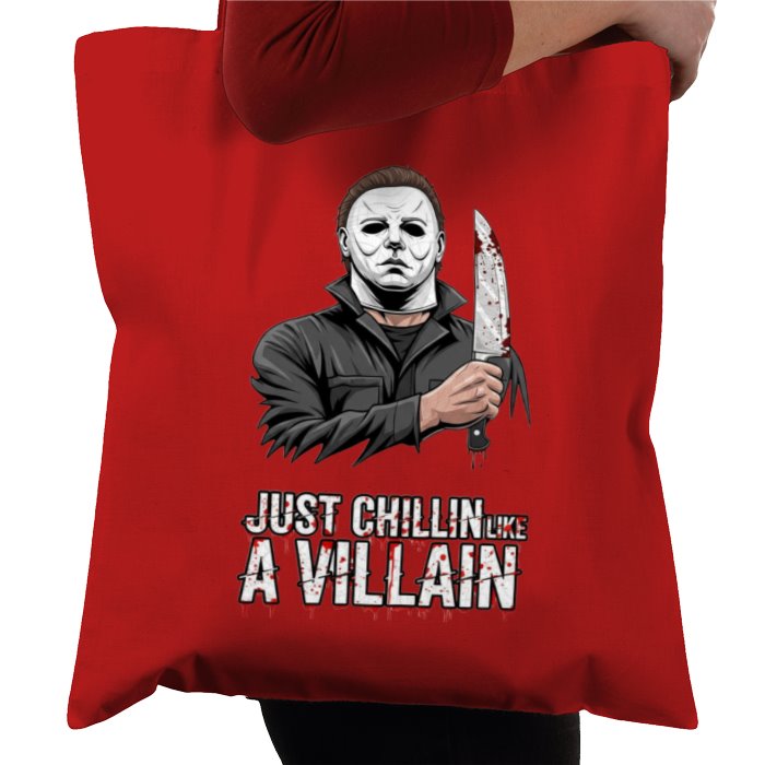 Halloween - Chilin Like A Villain Tote Bag