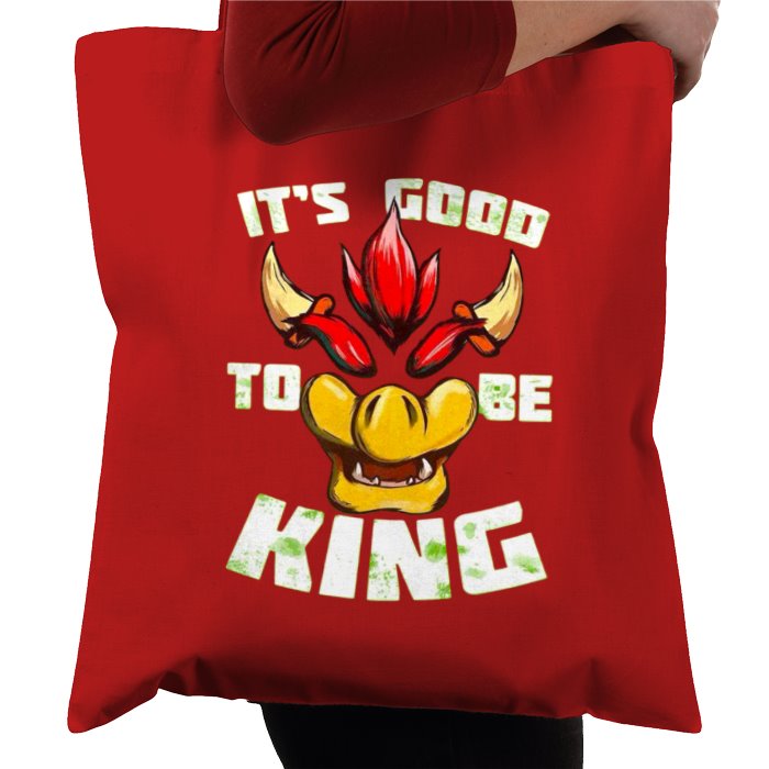Super Mario Bro's - Its Good To Be King Tote Bag