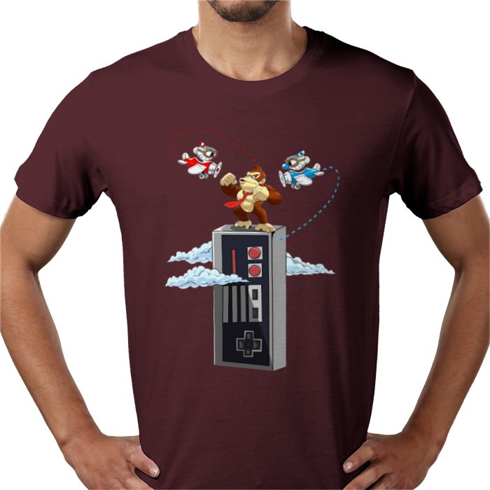 Donkey Kong x Cuphead x King Kong Parody - Kong Of New Donk T-Shirt