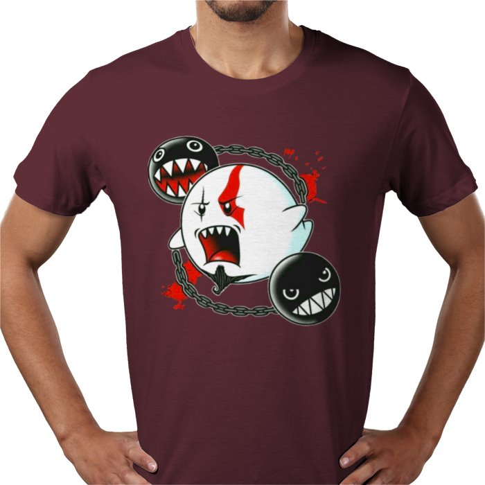 Super Mario x God Of War - Ghost Of War T-Shirt