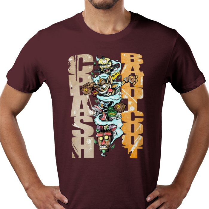 Crash Bandicoot Theme T-Shirt
