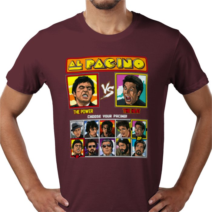 Al Pacino - Scarface VS Heat T-shirt