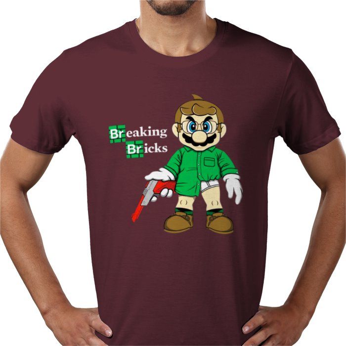 Super Mario x Breaking Bad - Breaking Bricks T-Shirt