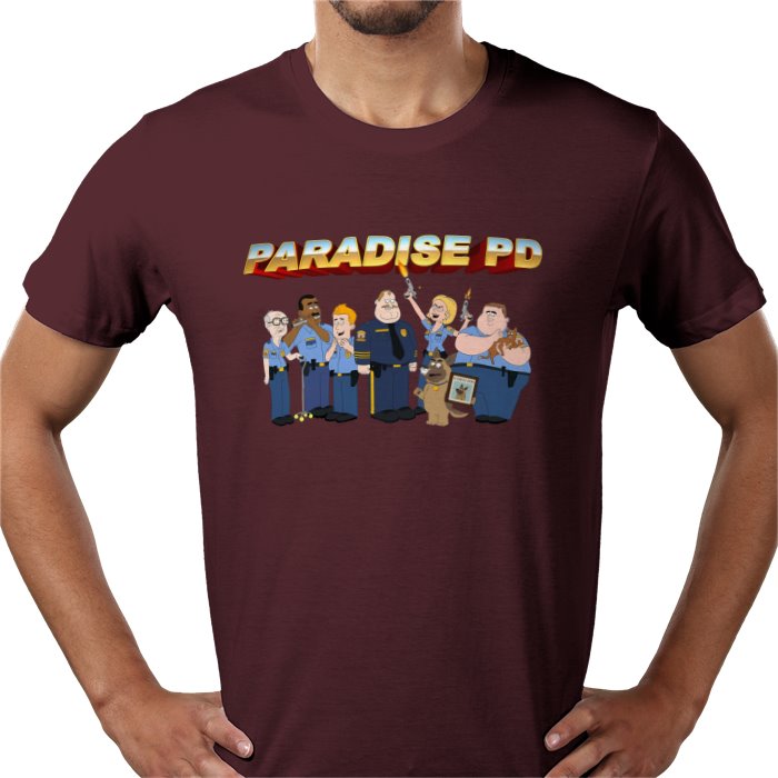 Paradise PD Character Crew T-Shirt