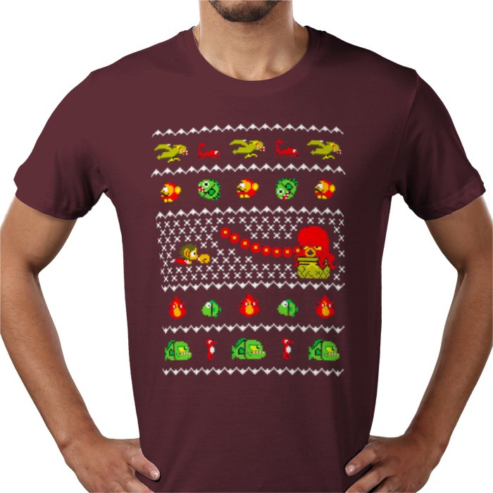 Ugly Jumper Style - Alex The Kid Christmas T Shirt