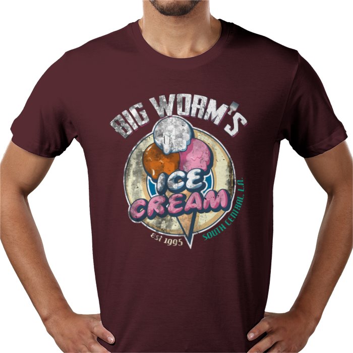 Friday - Big Worms Ice Cream T-Shirt