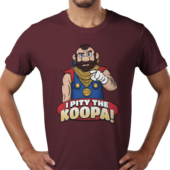 Super Mario x The A Team - I Pity The Koopa T-shirt