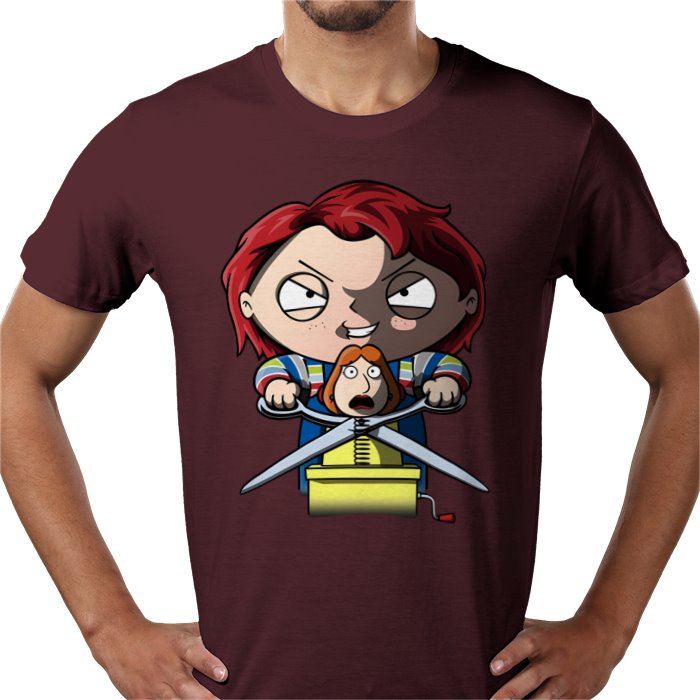 Family Guy x Chucky Parody T-Shirt