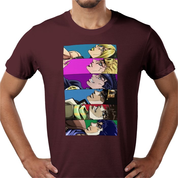 JoJo's Bizarre Adventure - Side Collage T-Shirt