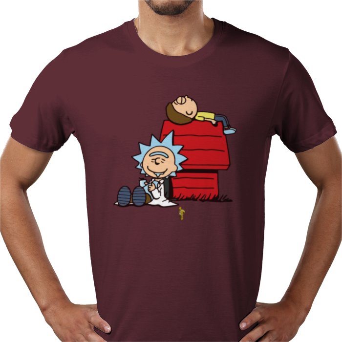 Rick & Morty x Snoopy - Chilled Out T-shirt
