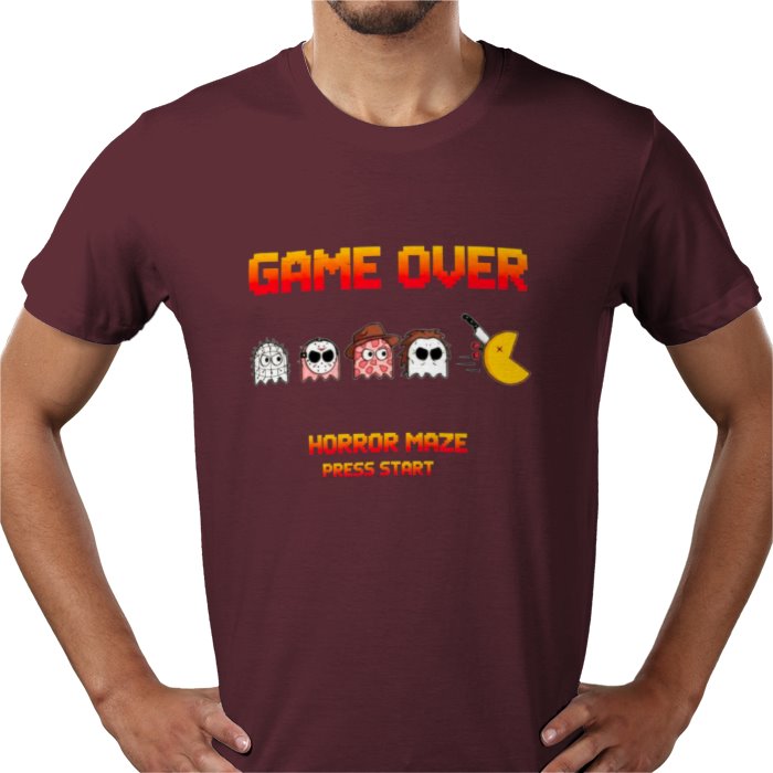 Pacman x Horror Movies - Horror Mashup T-shirt